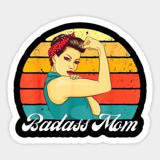 Badass Mom Sticker